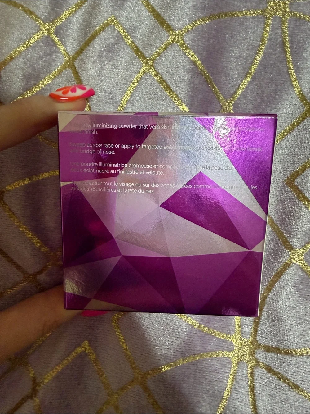 💥 NWT BECCA Shimmering Skin Profector Pressed- Lilac Geode